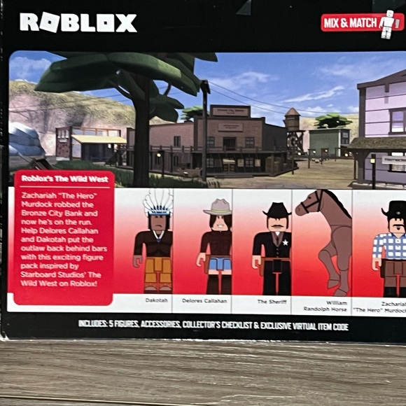 Roblox The Wild West & Dungeon Guardian Armor Bundle, New - Picture 2 of 10